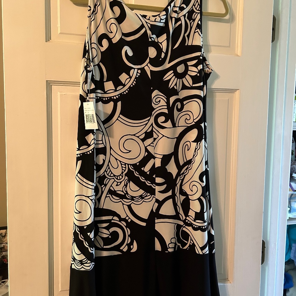 Ronnie Nicole black and white Dress